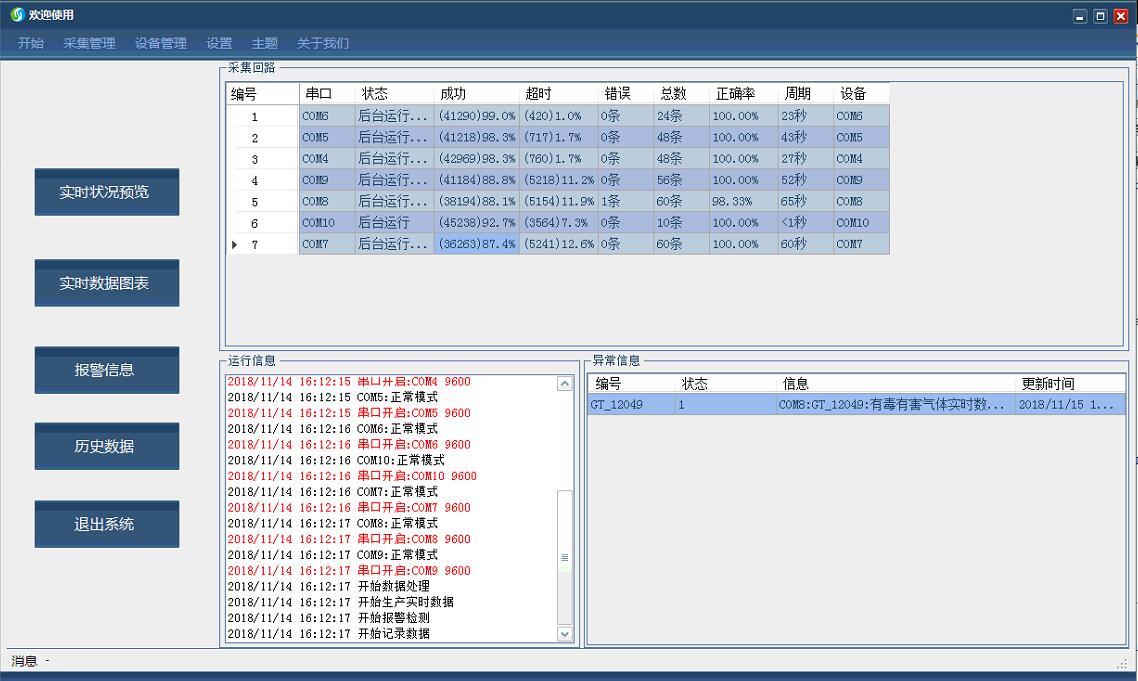 RS485采集軟件 485通訊軟件 支持定制